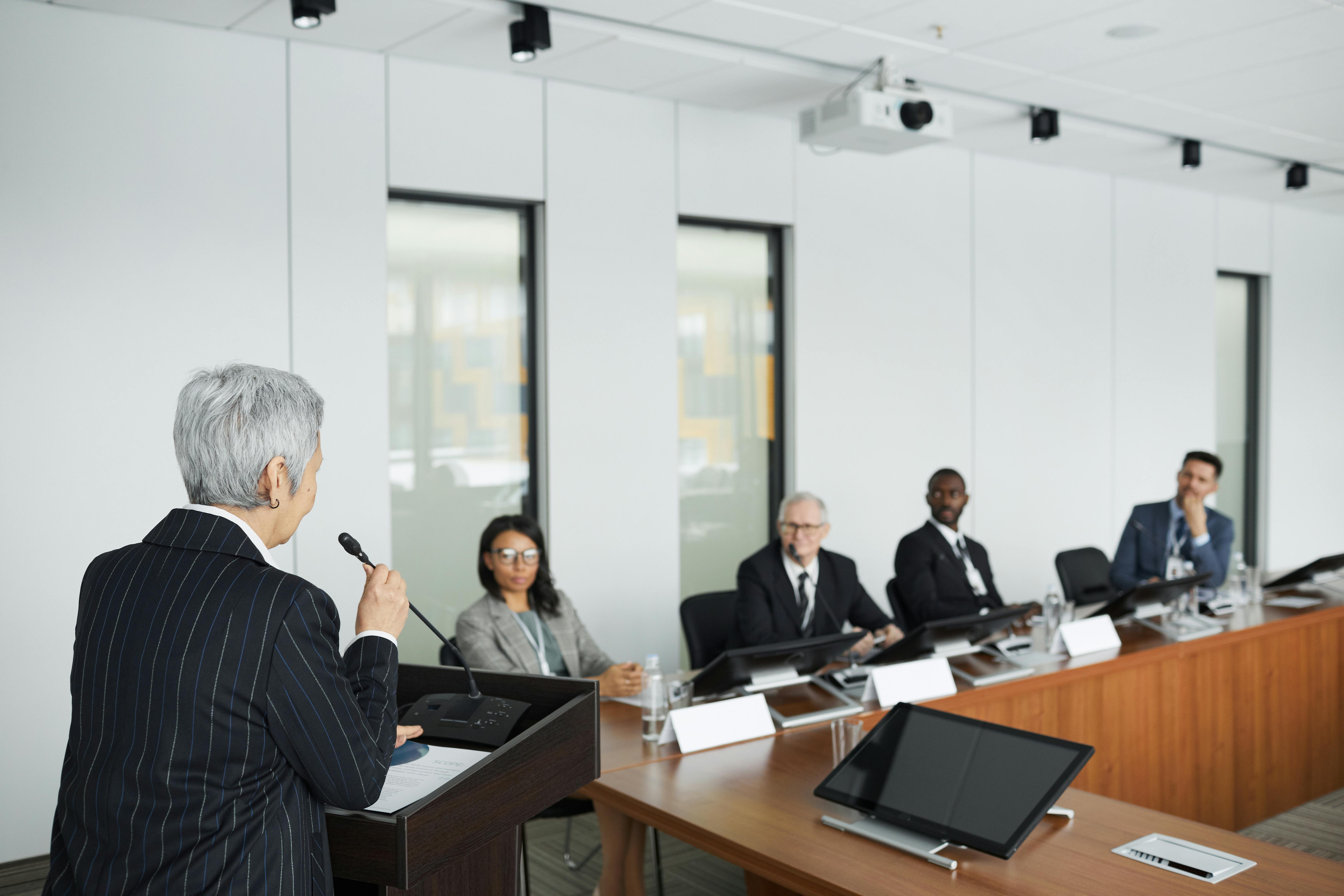 Strategic leadership briefing and executive messaging for institutional stakeholders.